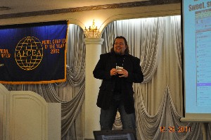 Dave Marcus, director of security research of McAfee Labs, addresses the chapter in May.